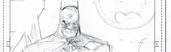 Premier rough de Batman & Robin par Greg Capullo!