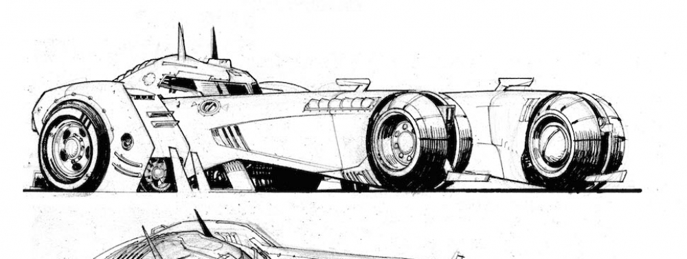 Sean Murphy dévoile la Batmobile de Batman : White Knight