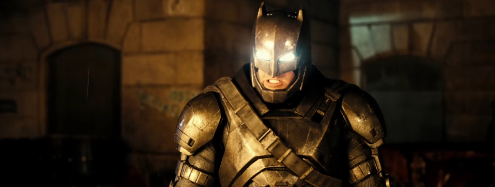 Batman v Superman : des concept-arts pour l'Armored Batsuit