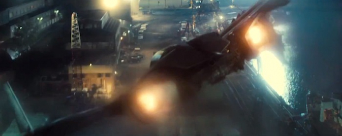 Batman v Superman : le nouveau Batwing dévoilé ?