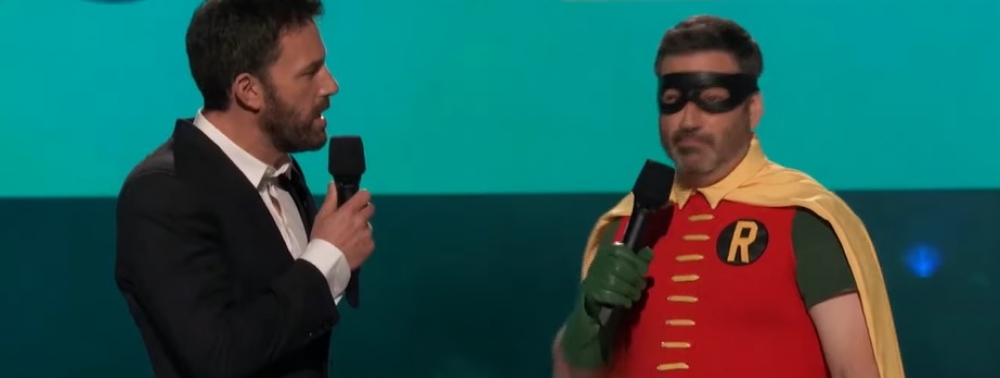 Ben Affleck et Jimmy Kimmel blaguent sur l'ancien Batman à l'occasion du Vax Live