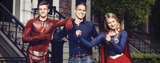 Greg Berlanti, Flash et Supergirl en couverture de Variety