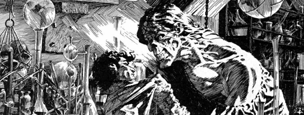 La couverture originale du Frankenstein de Bernie Wrightson vendue à 1,2 millions de dollars aux enchères