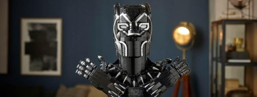 LEGO prépare un énorme buste Black Panther (Wakanda Forever) pour octobre 2022