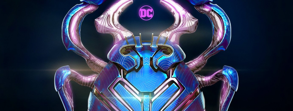 Blue Beetle : le premier poster du film de Warner Bros. confirme une sortie exclusive aux cinémas