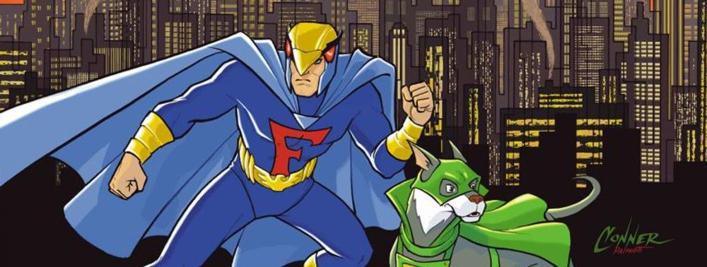 Jimmy Palmiotti reprend le dessin animé Blue Falcon & Dynomutt chez Dynamite en septembre 2025
