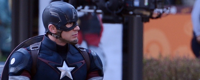 De nouvelles photos de Captain America sur le tournage d'Avengers : Age of Ultron