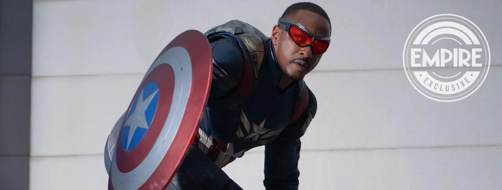 Captain America : Brave New World : un meilleur aperçu du costume de Sam Wilson chez Empire