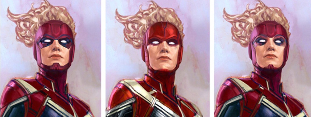 Captain Marvel : Andy Park partage un concept art d'une Carol sans son iroquoise