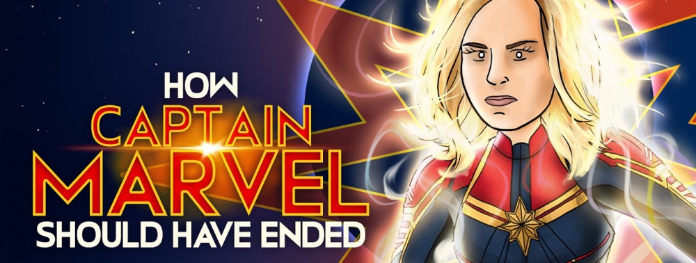 Captain Marvel a le droit à son passage dans la série des How It Should Have Ended