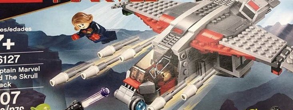 Un vaisseau, un Skrull et un Nick Fury dans le premier set LEGO de Captain Marvel