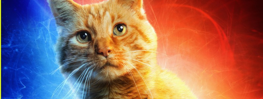Captain Marvel présente son casting dans une série de posters (avec Goose le petit chat roux)