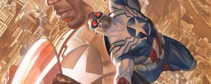 Une couverture variante d'Alex Ross pour All-New Captain America #1