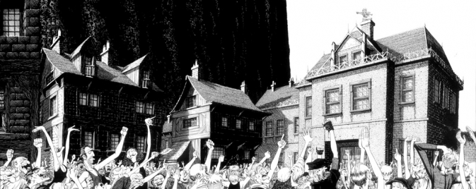 Les négatifs de Cerebus : High Society en cendres