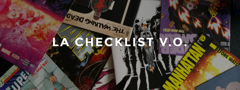La Checklist V.O de la semaine : 12 octobre 2016