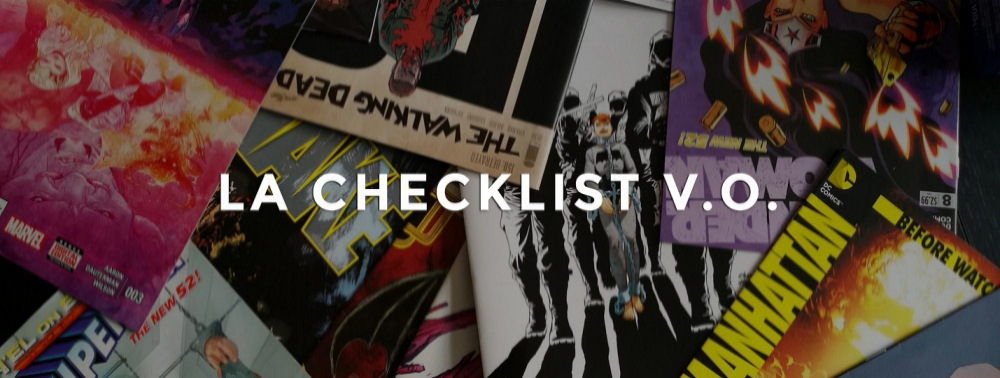 Checklist VO : les comics à ne pas manquer du 31 janvier 2018