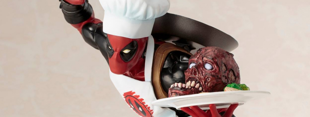 Chef Deadpool s'offre une statue ARTFX+ chez Kotobukiya