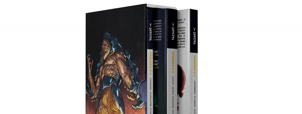 Bliss Éditions propose un coffret collector X-O Manowar sur Ulule pour la sortie du troisième tome