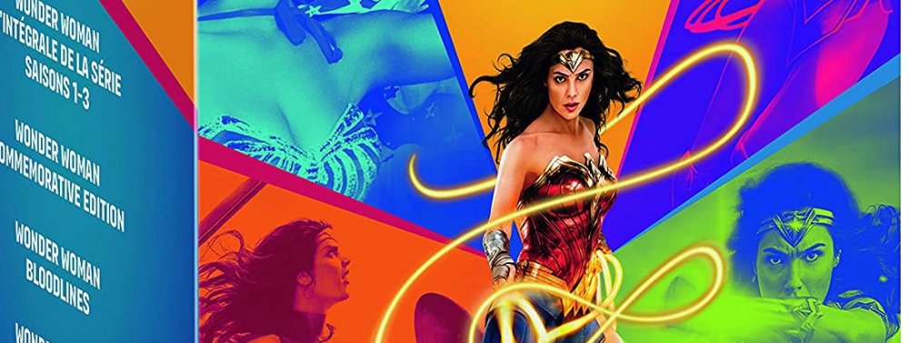 Wonder Woman s'offre un gros coffret Blu-Ray/DVD avec la série, les films  et les films d'animation