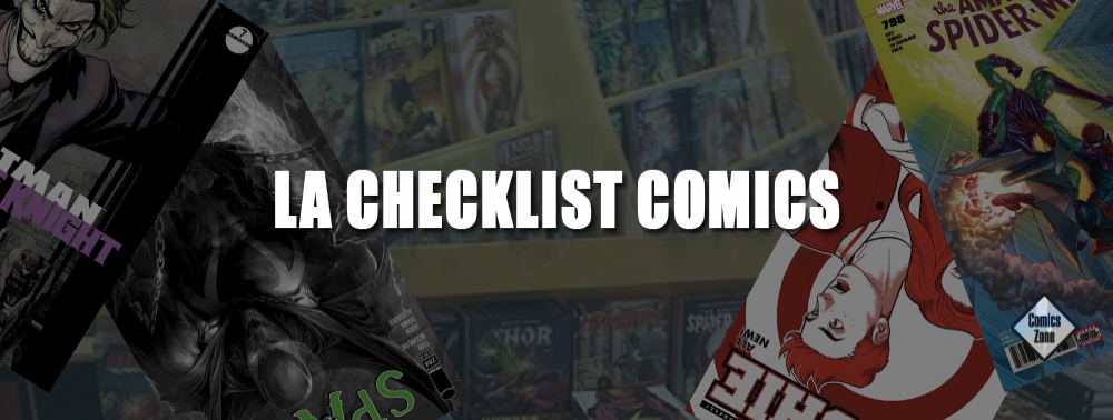 Checklist Comics : les sorties à lire du 18 avril 2018