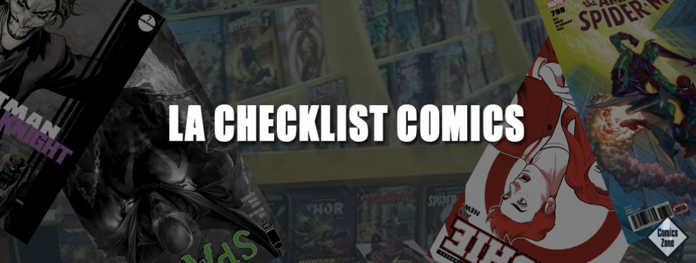 Checklist comics : les sorties à surveiller cette semaine du 10 avril 2019