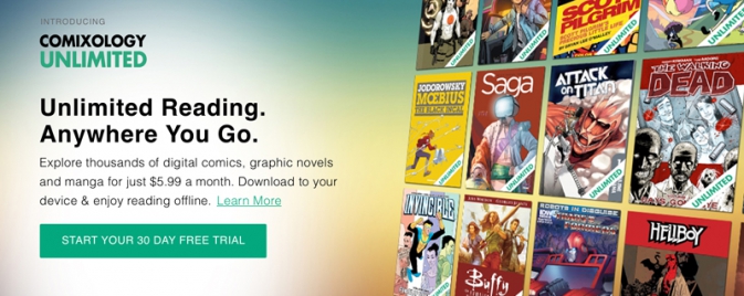 Comixology lance son offre illimitée aux Etats-Unis