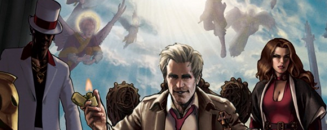 Gene Ha dessine un poster pour la série TV Constantine