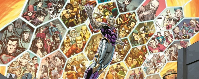 DC Comics dévoile l'affiche de Convergence en entier