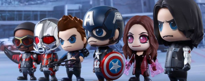 Hot Toys dévoile sa gamme de Cosbaby pour Captain America : Civil War