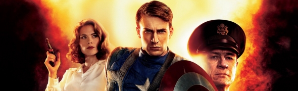 Les jaquettes du combo DVD/Blu-Ray de Captain America : First Avenger