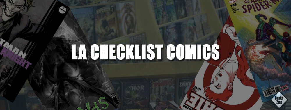 Checklist Comics : dites bonjour aux premières sorties du 2 janvier 2019 !