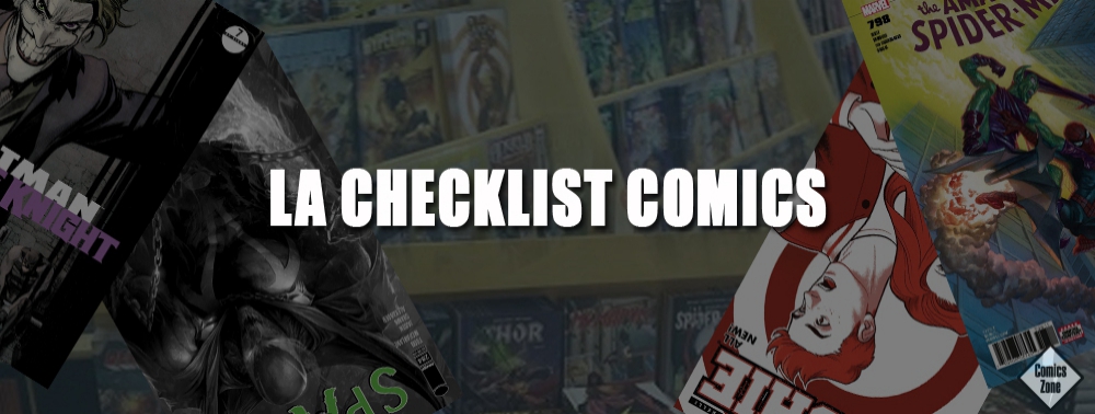 Checklist Comics : les sorties qui vont vous faire suer cette semaine du 8 juillet 2020