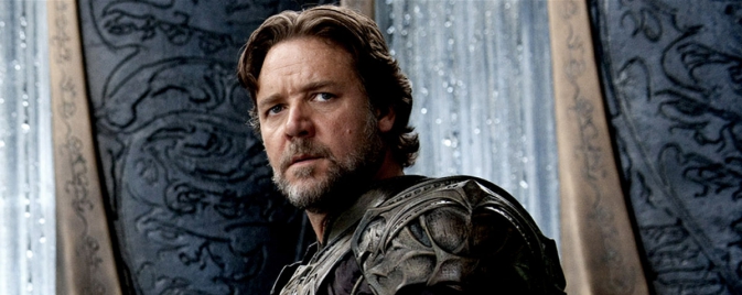 Avant Batman v Superman, Man of Steel devait avoir des suites, d'après Russell Crowe