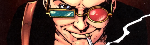 La pin-up de Paul Renaud pour l'artbook Transmetropolitan