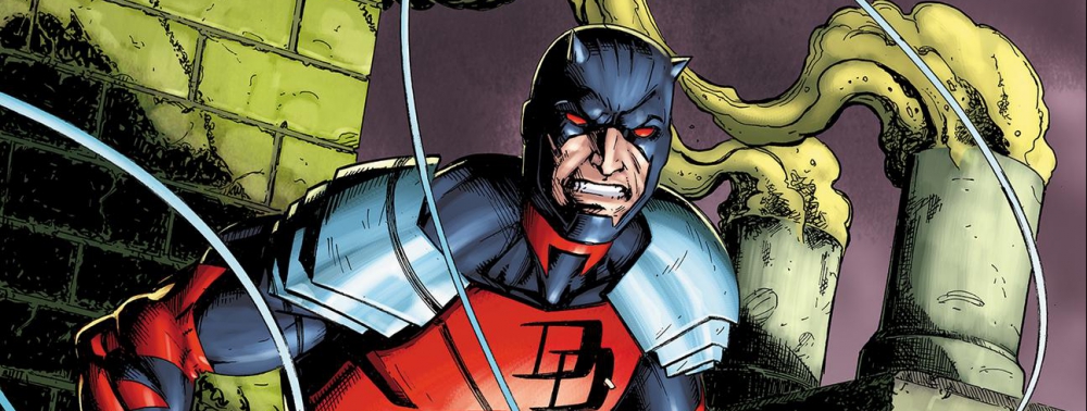 Daredevil : Black Armor #1 : Matt Murdock sapé en rouge et noir dans la preview de sa série retro-nostalgique