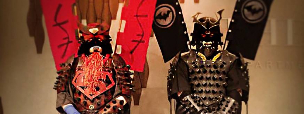 Dave Johnson et Mark Brooks jouent les Super-Samouraïs à la Dragon Con