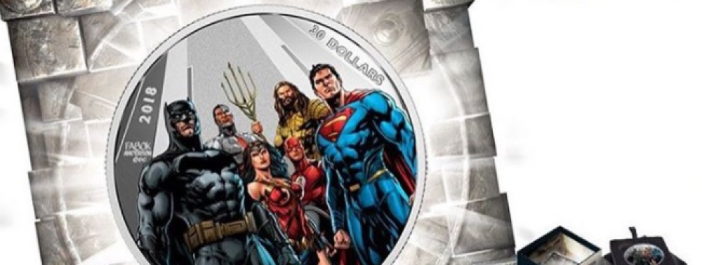 DC Comics et Canadian Mint présentent les incroyables pièces Justice League à collectionner