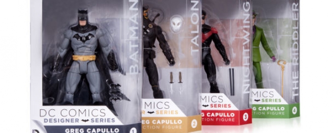 DC Collectibles dévoile de très belles figurines Batman par Greg Capullo