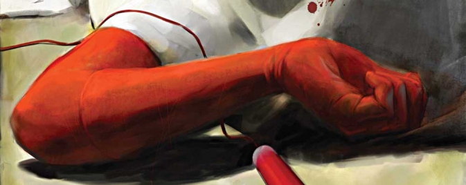Le premier visuel de Daredevil : End of Days  par Bill Sienkiewicz