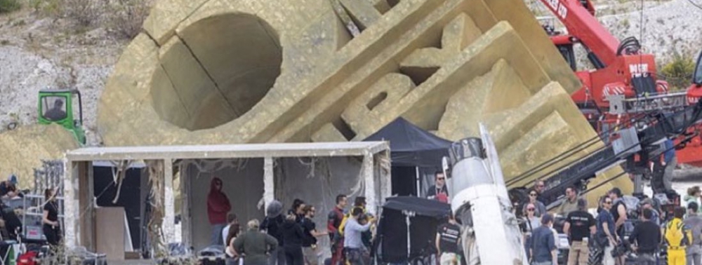 Deadpool 3 : un logo (en ruine) de la 20th Century Fox aperçu sur les photos de tournage