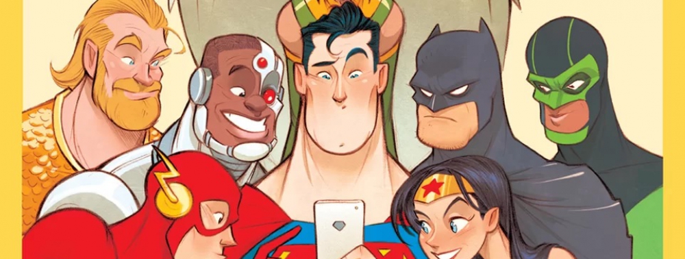 Le roman graphique Dear Justice League s'illustre en une première couverture