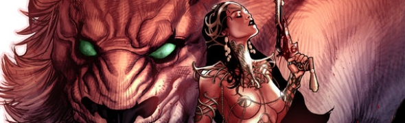 Warlord of Mars : Dejah Toris #7 : la couverture de Paul Renaud