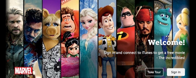 Disney lance son propre service de films en numérique