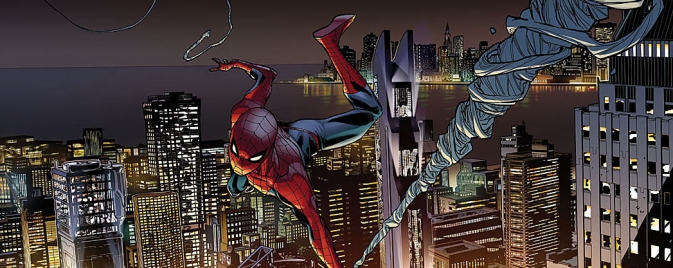 La couverture de Spider-Men #4 par Jim Cheung