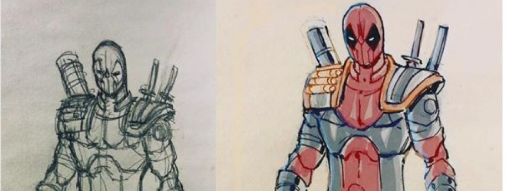 Rob Liefeld présente son (nouveau) Dreadpool pour le titre Major-X