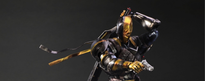 Une figurine de Deathstroke en série limitée chez Play Arts Kai