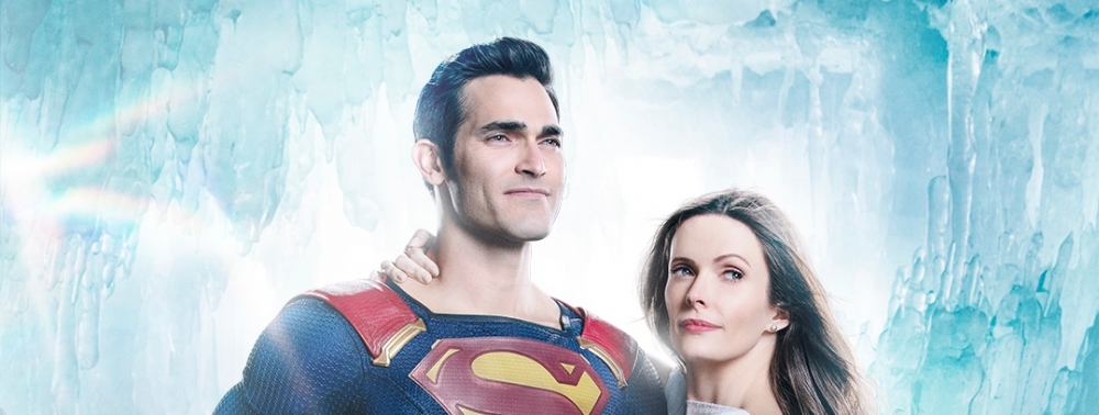 Lois et Clark se retrouvent (à la télévision) sur la première photo officielle du crossover Elseworlds