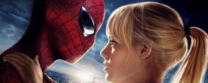 Emma Stone sur le tournage de The Amazing Spider-Man 2