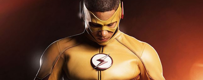 Kid Flash passe à l'action sur le tournage de The Flash saison 3