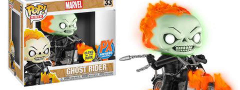 Funko dévoile une POP! Vinyl du Ghost Rider sur sa moto